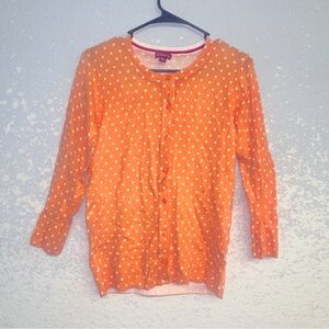 Women’s Merona polka dot cardigan sweater sz S